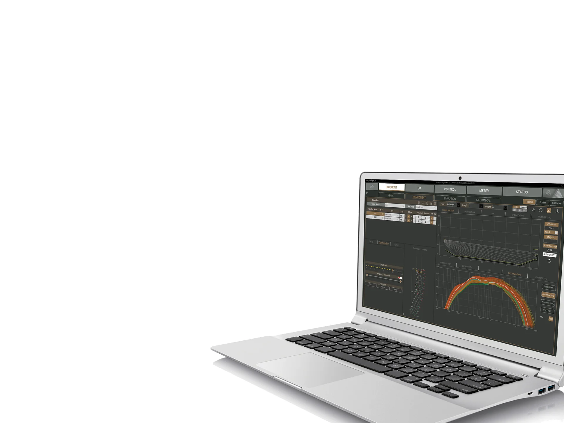 Promotional Image of Adamson System Engineering Array Intelligence software.